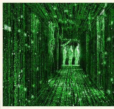 Scene from the movie The Matrix